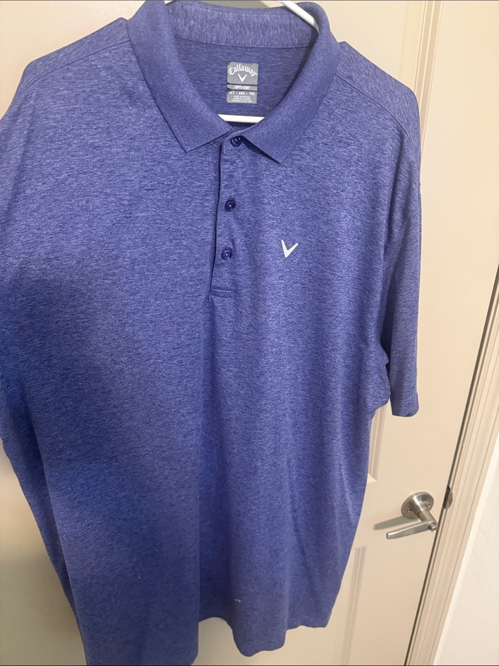 Callaway Men's Heather Purple Polo Shirt